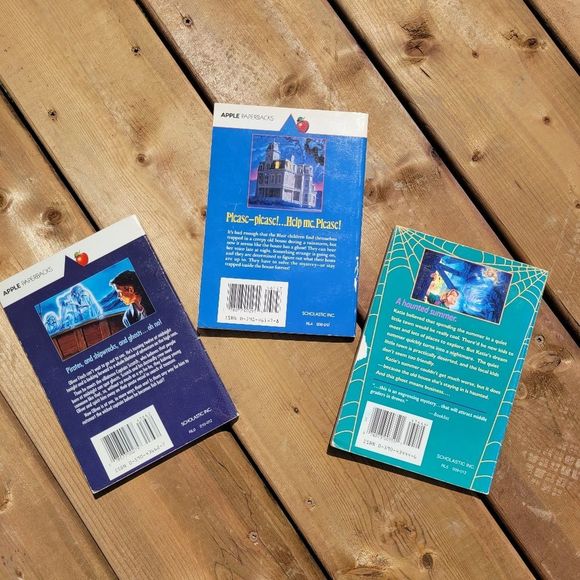 3 Book Bundle Scholastic Apple Paperbacks Vintage Ghost Chillers Readers Set 3 - Picture 4 of 17